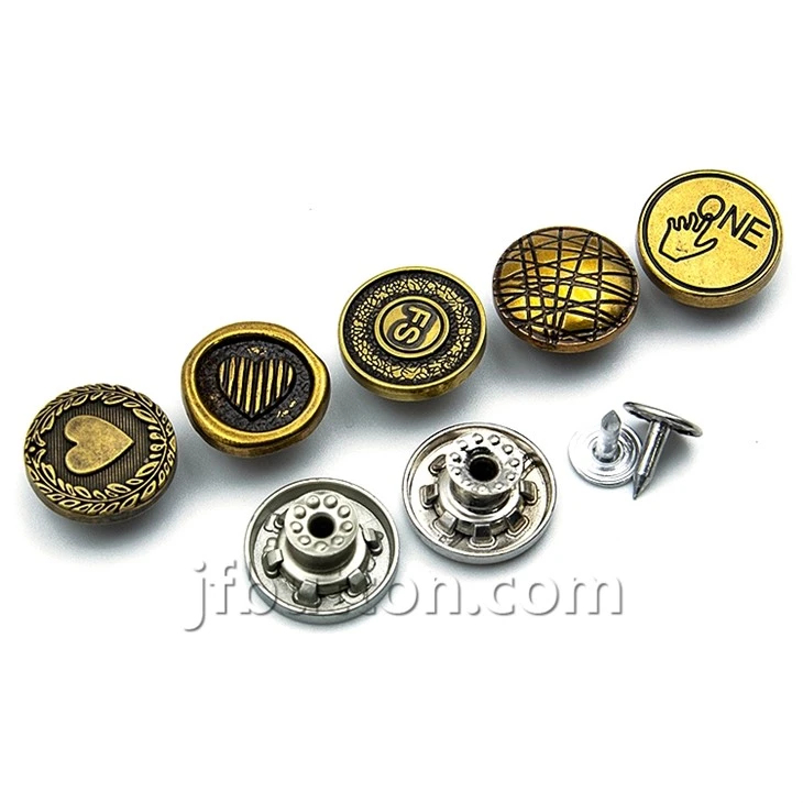 Detachable Buttons For Jeans