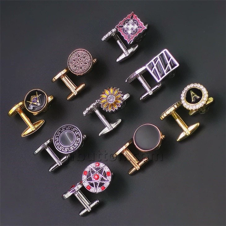 Dress Shirt Studs Gold