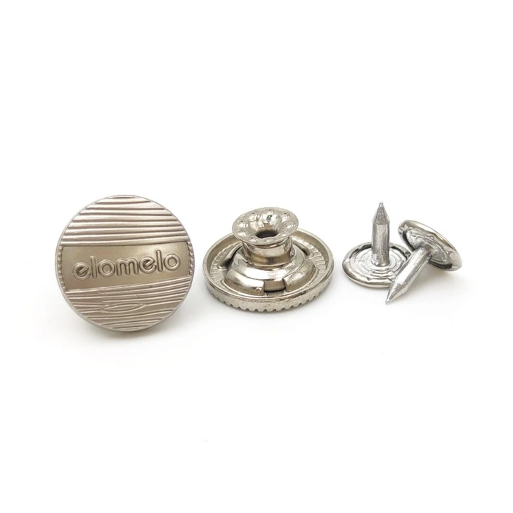 Metal Tack Button For Pants