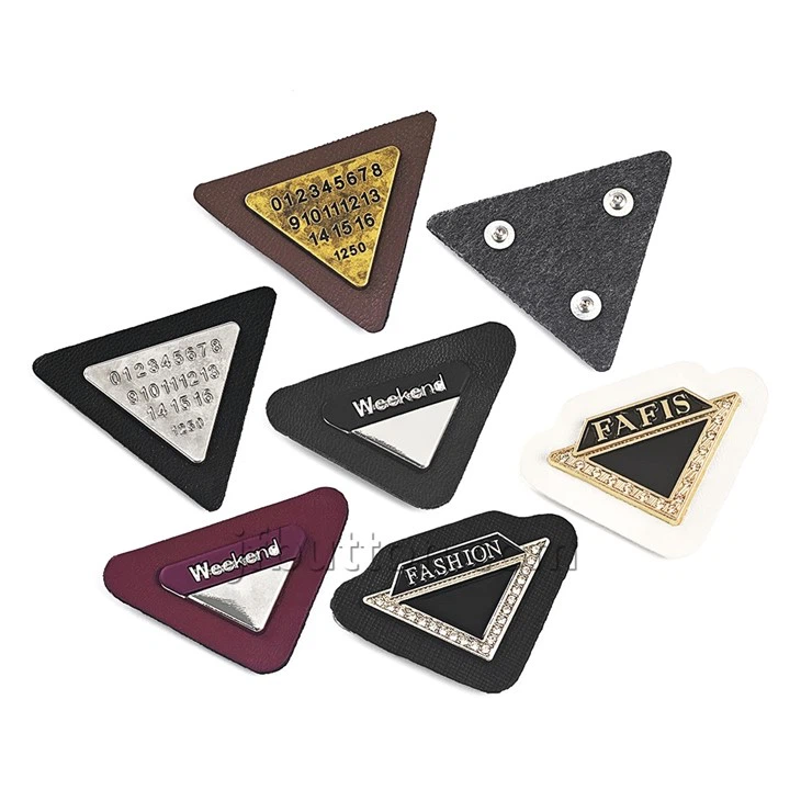 Leather Tags for Crochet Items