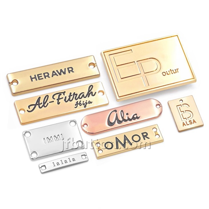 Metal Logo Tags