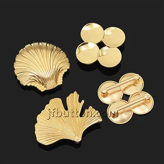 Ginkgo barglari suzish metall po'sti