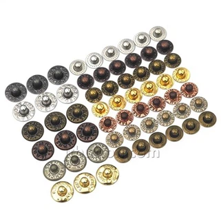 Metall perchinli tugmalar