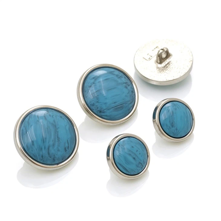 Feroza Turquoise Stone Shank Button factory