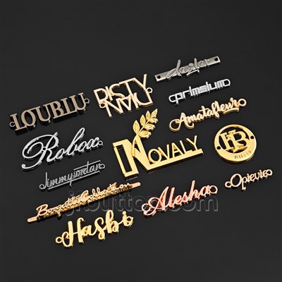 Maxsus sumka metall apparati logotipi